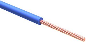 провод автомобильный ПГВА 1 х 0,75 кв.мм CCA синий - внешний вид