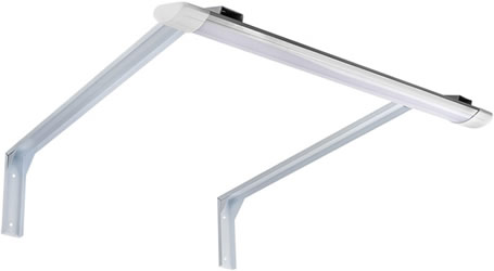 кронштейн 600 мм Jazzway - пример крепления светильника