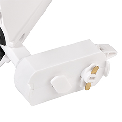 led светильник трековый 1-фазный Jazzway PTR 1732 белый - трековый адаптер