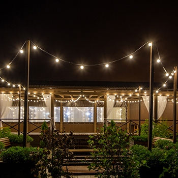 гирлянда "Белт-лайт" - пример использования