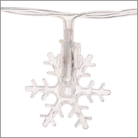 гирлянда-нить Neon-Night 304-024 - прозрачные насадки в форме снежинок