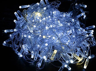 led гирлянда-нить IEK LGDU121-2-100-10-T-S-44 - включенная