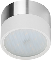 cветильник накладной OL7 GX53 WH/CH "Эра" - внешний вид