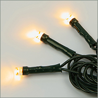 led гирлянда Uniel ULD-S0500-050/DGA Warm White IP20 - темно-зеленый провод