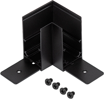 коннектор угловой TRM-S20-CC-B "Эра" для магнитного шинопровода TRM-S20 Nova 48В - внешний вид