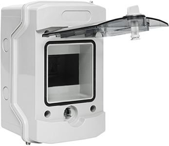 бокс пластиковый навесной EKF ux65-4-n Unix65 - внешний вид