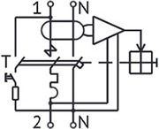 АВДТ D63 OptiDin КЭАЗ - схема электрическая