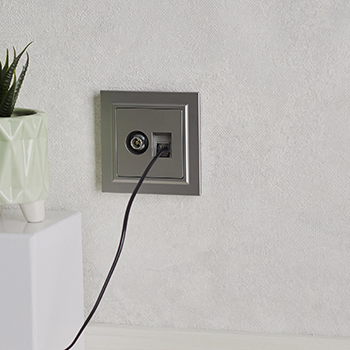 электроустановочные изделия IEK Brite - пример установки