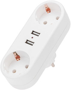 разветвитель 2-местный Rexant 11-1090 - внешний вид