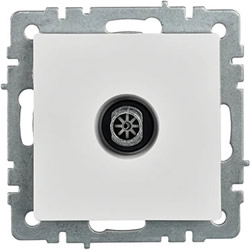 розетка ТВ оконечная IEK РТВ11-0-БрБ Brite - внешний вид