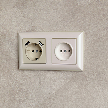 электроустановочные изделия IEK Brite - пример установки