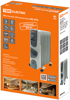 обогреватель масляный МО-9ТВ TDM - упаковка