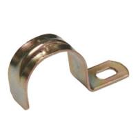 Скоба однолапковая 25-26мм сталь IEK 100шт 