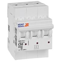 Автомат 3Р 50А C 4,5кА ВМ63 КЭАЗ OptiDin 