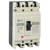 Автомат 3Р 80А 35кА ВА-99М PROxima EKF габ. 100