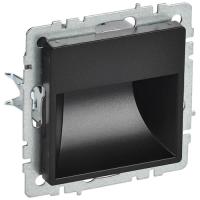 BRITE Подсветка LED встраиваемая ПЛ20-БрЧ черн. IEK