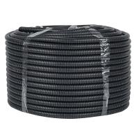 Труба гофра 16мм легкая FRHF100м черный