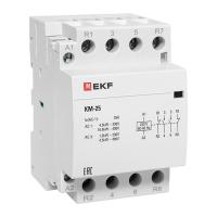 Контактор модульный 25А 220В 2НО 2НЗ 3мод КМ EKF PROxima