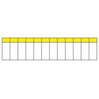 Маркировочная таблица 12 модулей
