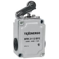 Выключатель концевой рычаг с роликом IP67 ВПК-2112Б TEXENERGO