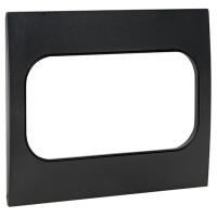 Стокгольм черный накладка розетка 2-ая