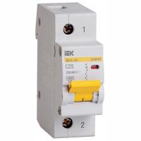 Автомат 1Р 25А C 10кА ВА47-100 IEK 