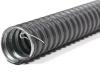 Металлорукав 50мм ПВХнг-LS IP65 PЗ-ЦП-НГ с протяжкой PlexUp 20м