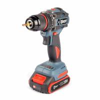 Шуруповерт 20В 60Нм 2Ач 2000об/мин КВТ DB-20-13 Профи 2акк