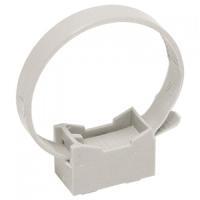 Держатель для трубы 16-32мм серый IEK 100шт со стяжкой