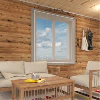 Сетка антимоскитная для окна 1,5*1,5м Rexant с крепежной лентой