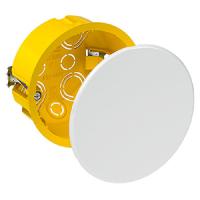 Коробка 80*45 круг гипсокартон с крышкой IP20 ШЭ 