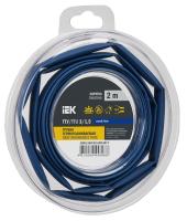Трубка ТУТнг-LS 3/1,5мм синий 2м инд.упаковка IEK