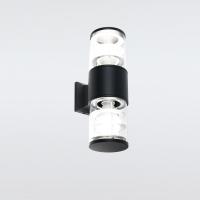 Светильник садово-парковый настенный 40Вт E27 металл черный IP65