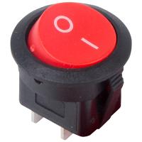 Выключатель RWB-105 ON-OFF 3А 250В красный micro круглый