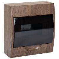 Бокс 8мод навесной темное дерево IP41 ЩРН-П EKF