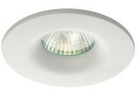 Светильник точечный GU5.3 круг белый встраиваемый ЭРА