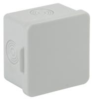 Коробка 65*65*50 квадрат серый IP54 ЭРА 
