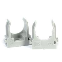 Держатель для трубы 20мм серый 1200шт ПРОМРУКАВ для МП