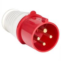 Вилка силовая переносная 16А 3P+PE IP44 014 EKF 