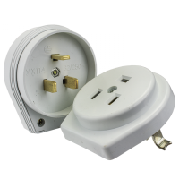 Разъем 32А 220В розетка+вилка скрытая белый IP20 РШ-ВШ EKF аналог3550341