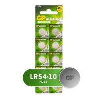 Батарейка дисковая G10 (389, LR1130, LR54) штучно GP 