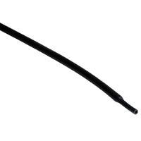 Трубка ТУТ 2/1мм черный 1м (2:1)