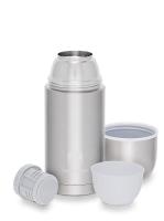 Термос 0,75л нерж сталь Арктика узкое горло 26час + чашка серебро