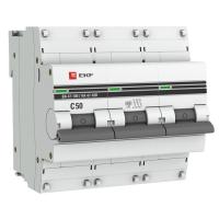 Автомат 3Р 50А C 10кА ВА47-100 EKF PROxima 