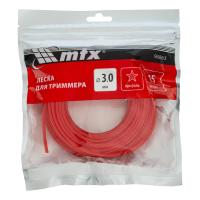 Леска для триммеров 3,0мм*15м звезда MTX