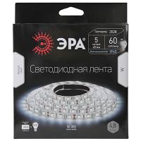 Лента свд 12В 4,8Вт/м 60свд/м 6500К 3528 IP65 ЭРА 5м
