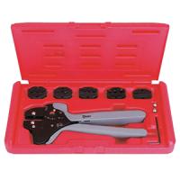 Пресс-клещи 0,25-10мм КВТ CTF Профи с набором матриц