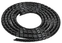 Спираль монтажная СП-09 черная (2м/упак) IEK