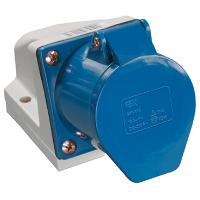 Розетка силовая стационарная 16А 2P+PE IP44 ССИ-113 IEK 