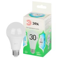 Лампа свд 220В Е27 30Вт 4000К 3000лм стандарт А65 матовая  ЭРА Green Line